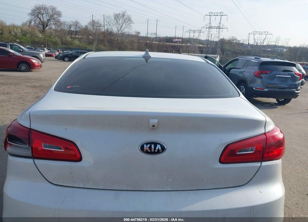 2016 KIA FORTE KOUP SX VIN: KNAFZ6A30G5578976