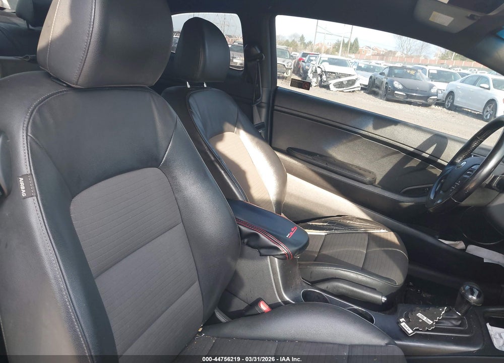 2016 KIA FORTE KOUP SX VIN: KNAFZ6A30G5578976