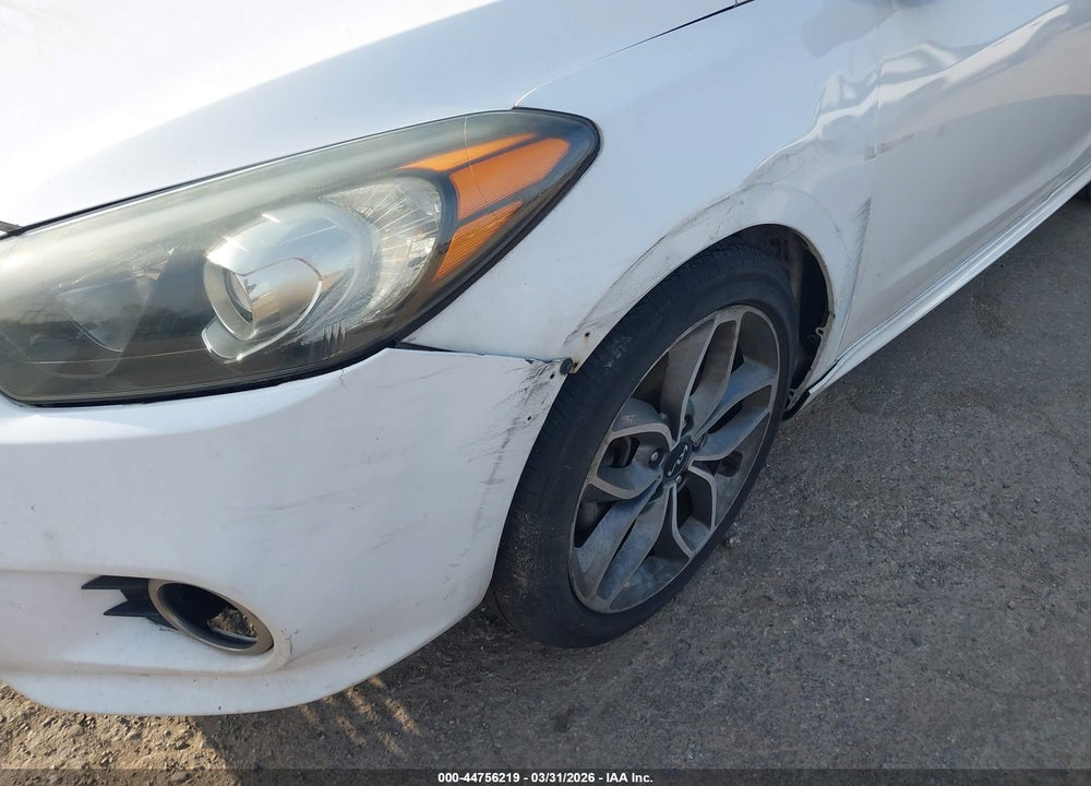 2016 KIA FORTE KOUP SX VIN: KNAFZ6A30G5578976