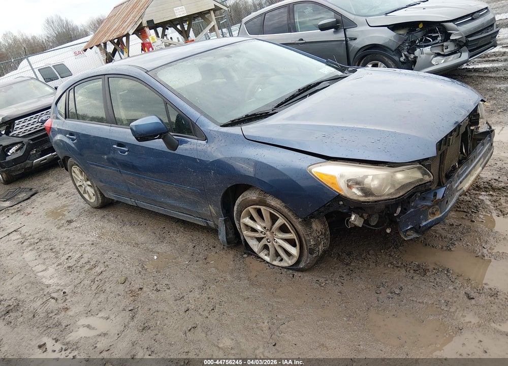 2013 SUBARU IMPREZA 2.0I PREMIUM VIN: JF1GPAC65D2834829