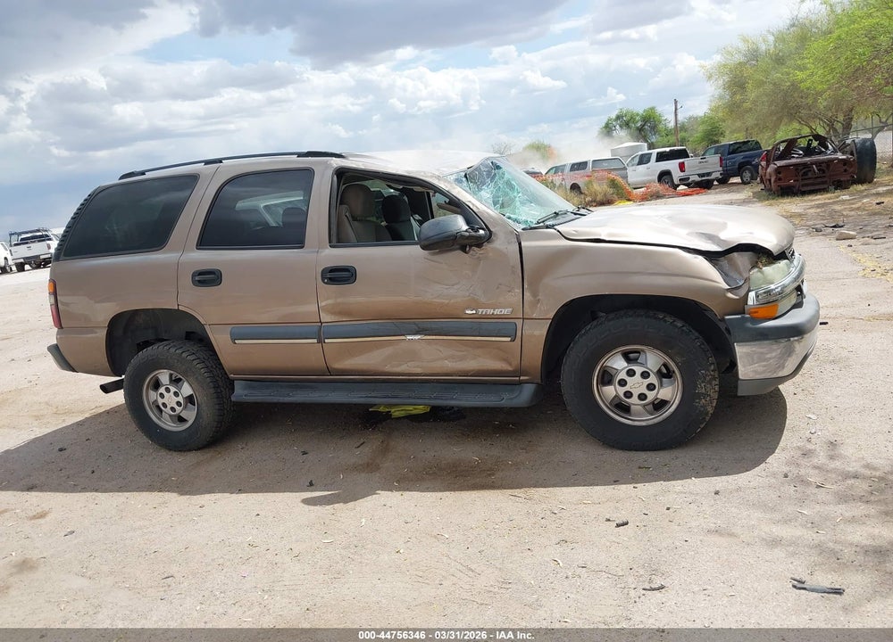 2003 CHEVROLET TAHOE LS VIN: 1GNEC13V93R240326