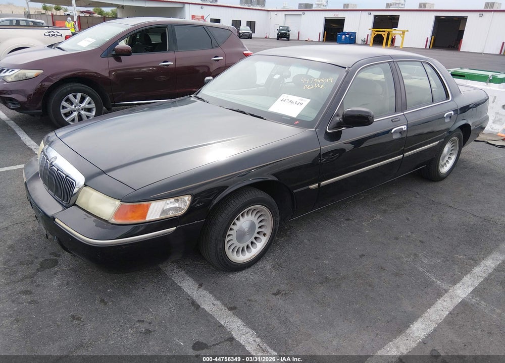 2002 MERCURY GRAND MARQUIS LS VIN: 2MEFM75W02X624470