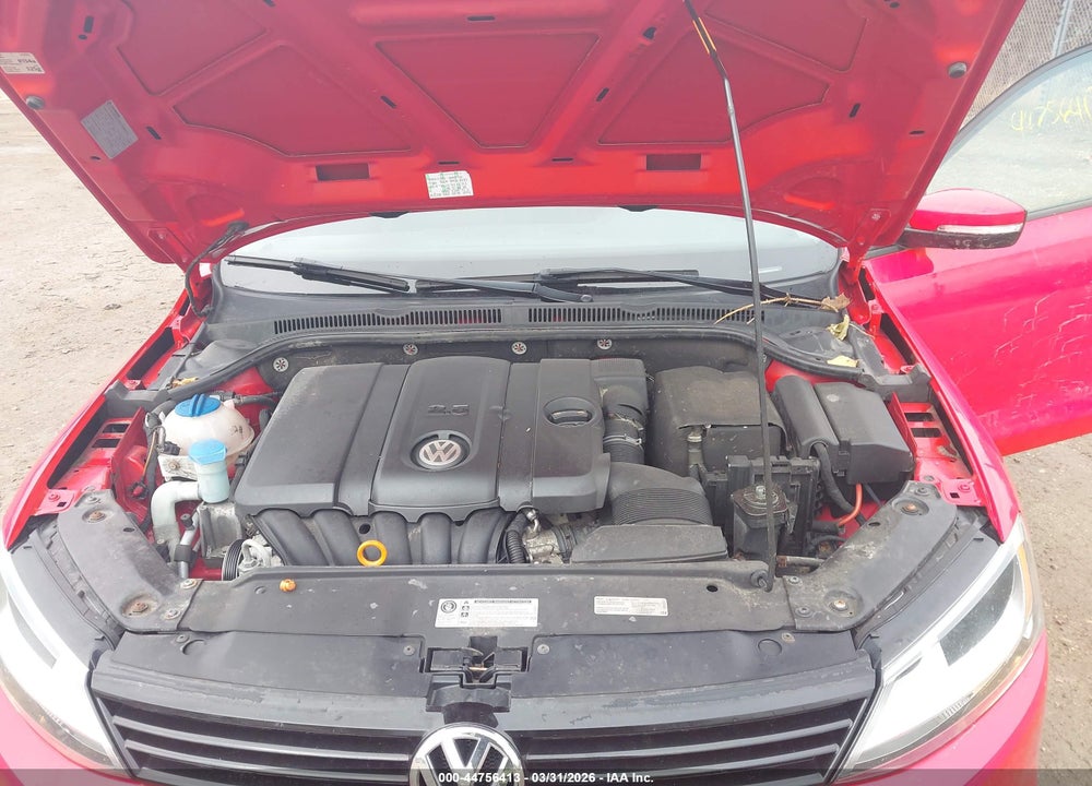 2012 VOLKSWAGEN JETTA 2.5L SE VIN: 3VWDX7AJ3CM457042
