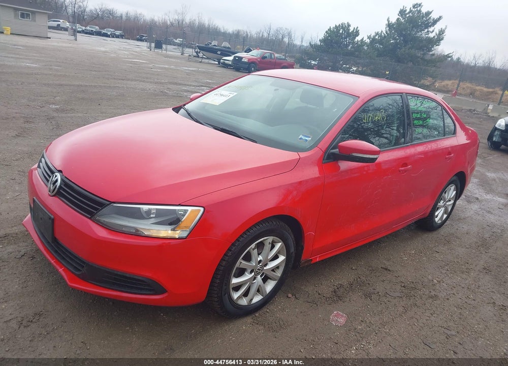 2012 VOLKSWAGEN JETTA 2.5L SE VIN: 3VWDX7AJ3CM457042
