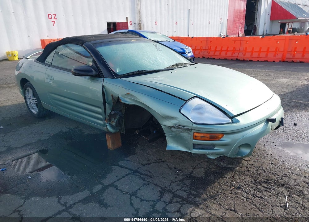 2003 MITSUBISHI ECLIPSE SPYDER GT VIN: 4A3AE55H53E056859
