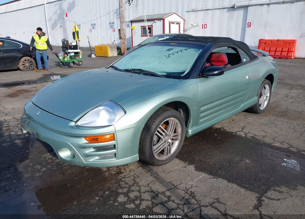 2003 MITSUBISHI ECLIPSE SPYDER GT VIN: 4A3AE55H53E056859