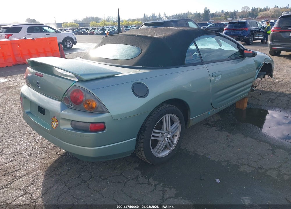 2003 MITSUBISHI ECLIPSE SPYDER GT VIN: 4A3AE55H53E056859
