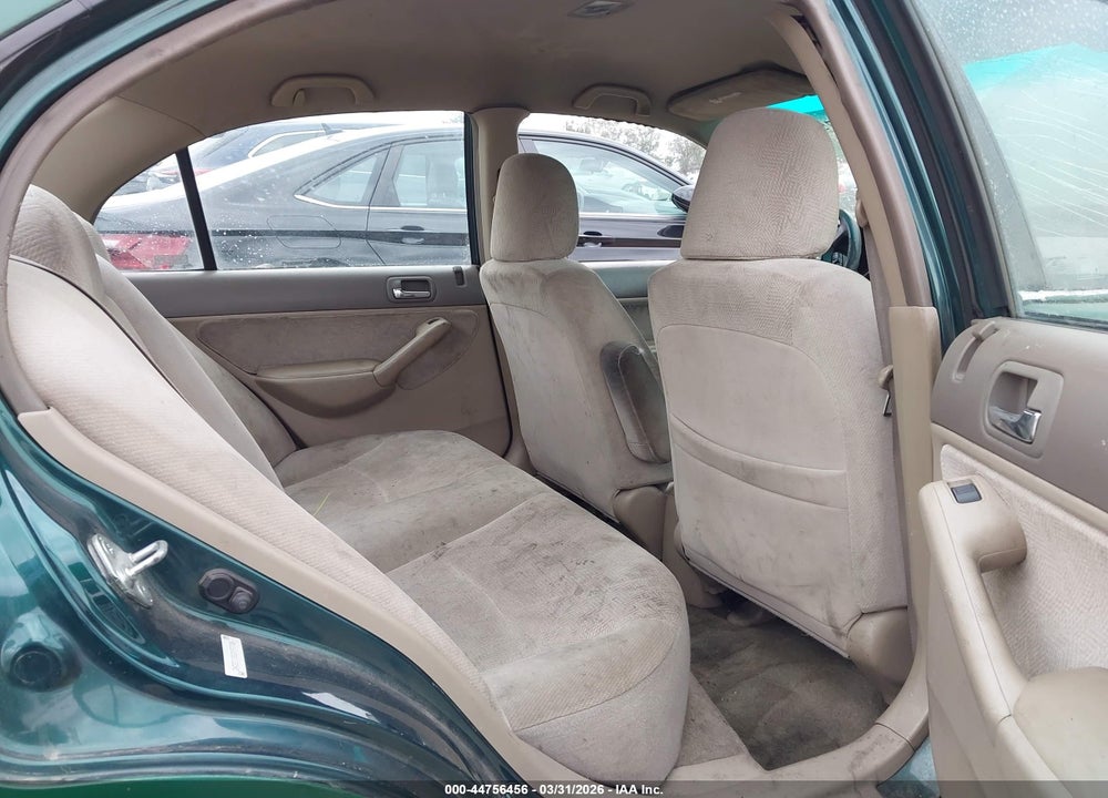 2002 HONDA CIVIC LX VIN: 2HGES16512H593456