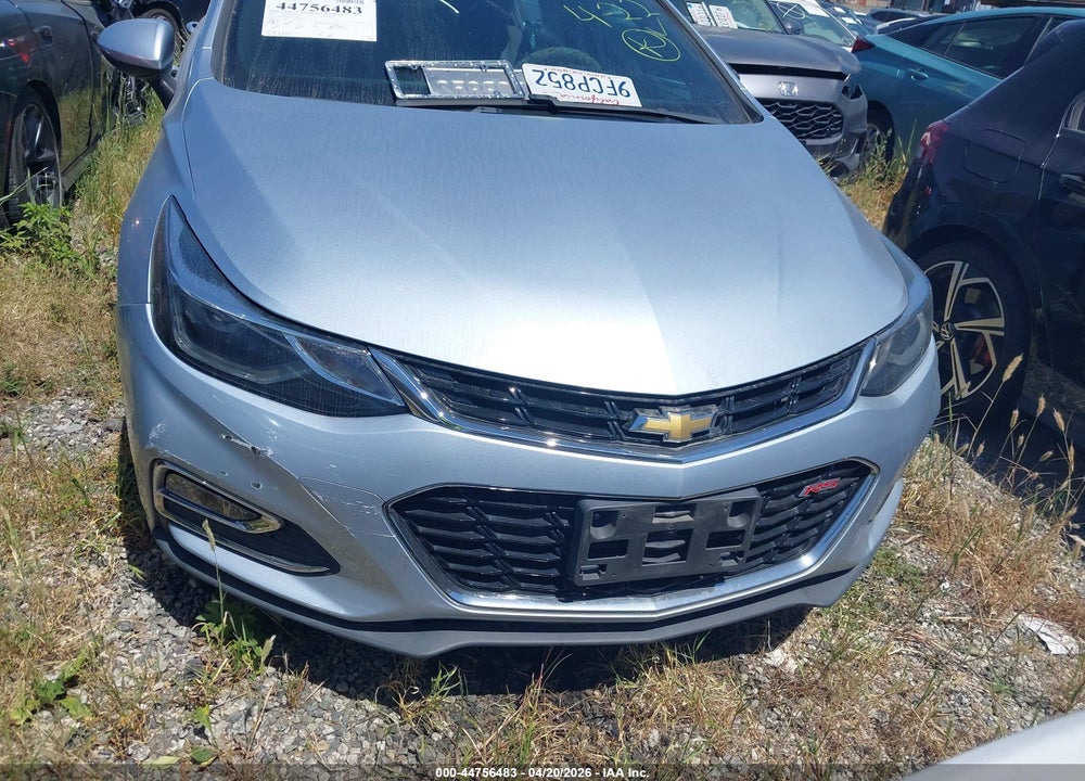 2017 CHEVROLET CRUZE LT AUTO VIN: 1G1BE5SM2H7188202