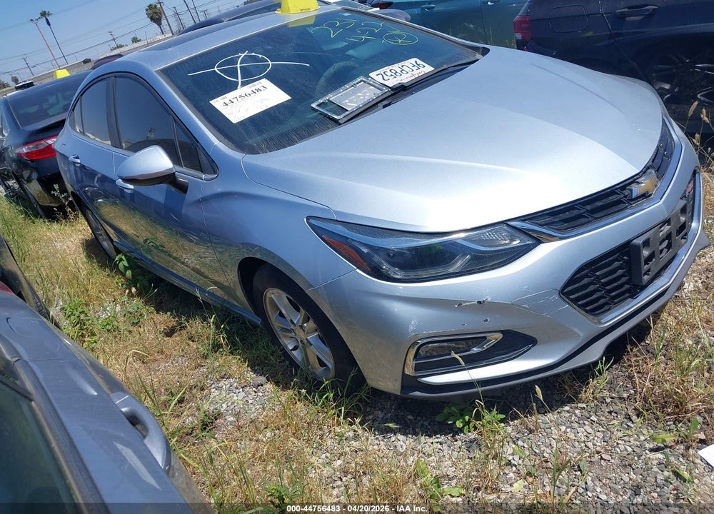 2017 CHEVROLET CRUZE LT AUTO VIN: 1G1BE5SM2H7188202