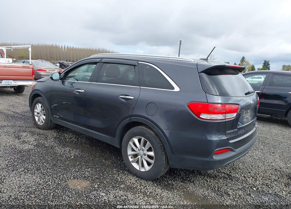 2017 KIA SORENTO 3.3L LX VIN: 5XYPGDA57HG331241