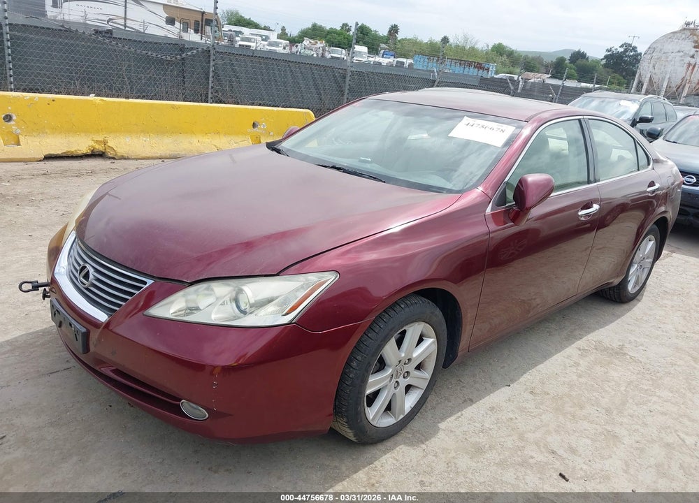 2008 LEXUS ES 350 VIN: JTHBJ46G782213009