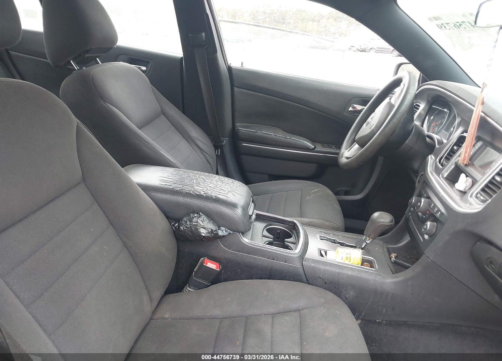 2013 DODGE CHARGER SE VIN: 2C3CDXBG2DH663595