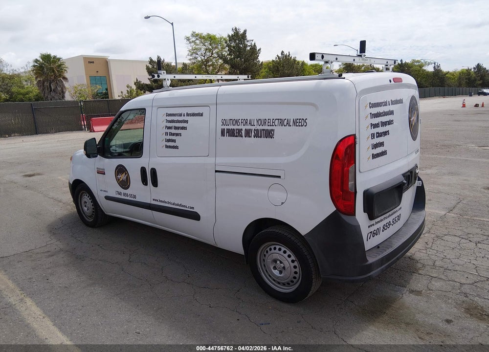 2017 RAM PROMASTER CITY TRADESMAN VIN: ZFBERFAB9H6H22760