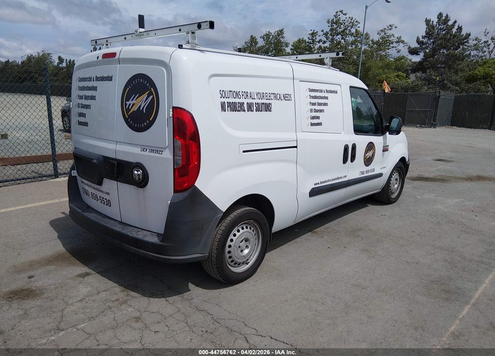 2017 RAM PROMASTER CITY TRADESMAN VIN: ZFBERFAB9H6H22760