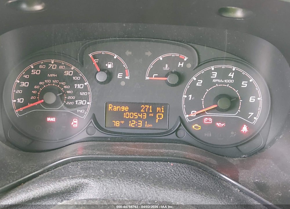 2017 RAM PROMASTER CITY TRADESMAN VIN: ZFBERFAB9H6H22760