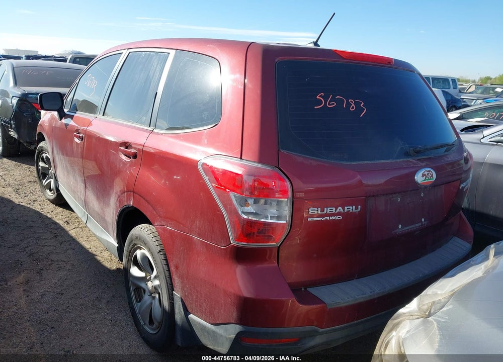2014 SUBARU FORESTER 2.5I VIN: JF2SJAAC5EH438060