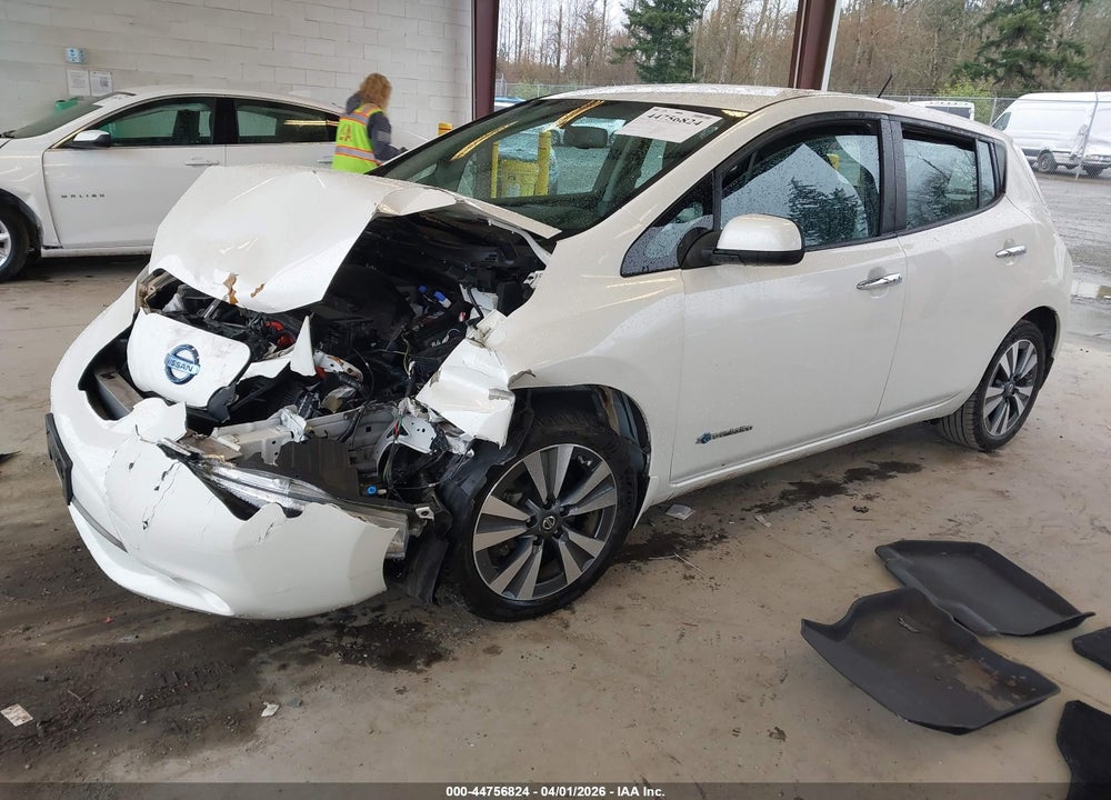 2016 NISSAN LEAF SV VIN: 1N4BZ0CPXGC307651