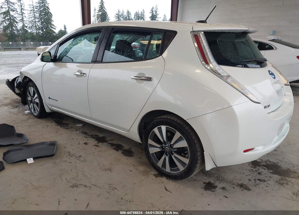 2016 NISSAN LEAF SV VIN: 1N4BZ0CPXGC307651