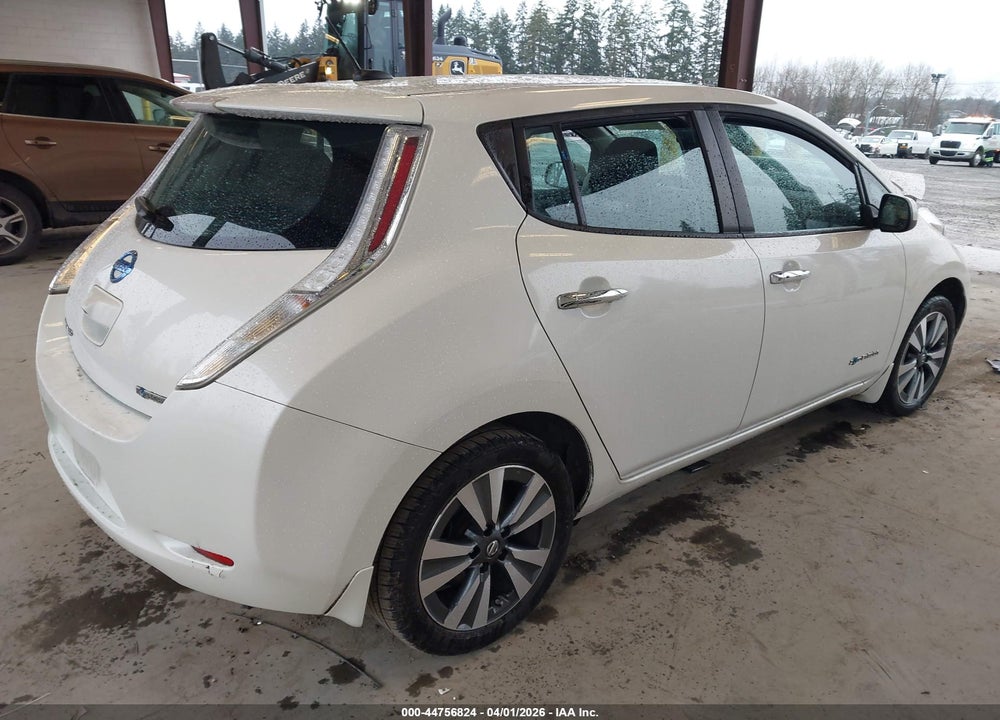2016 NISSAN LEAF SV VIN: 1N4BZ0CPXGC307651