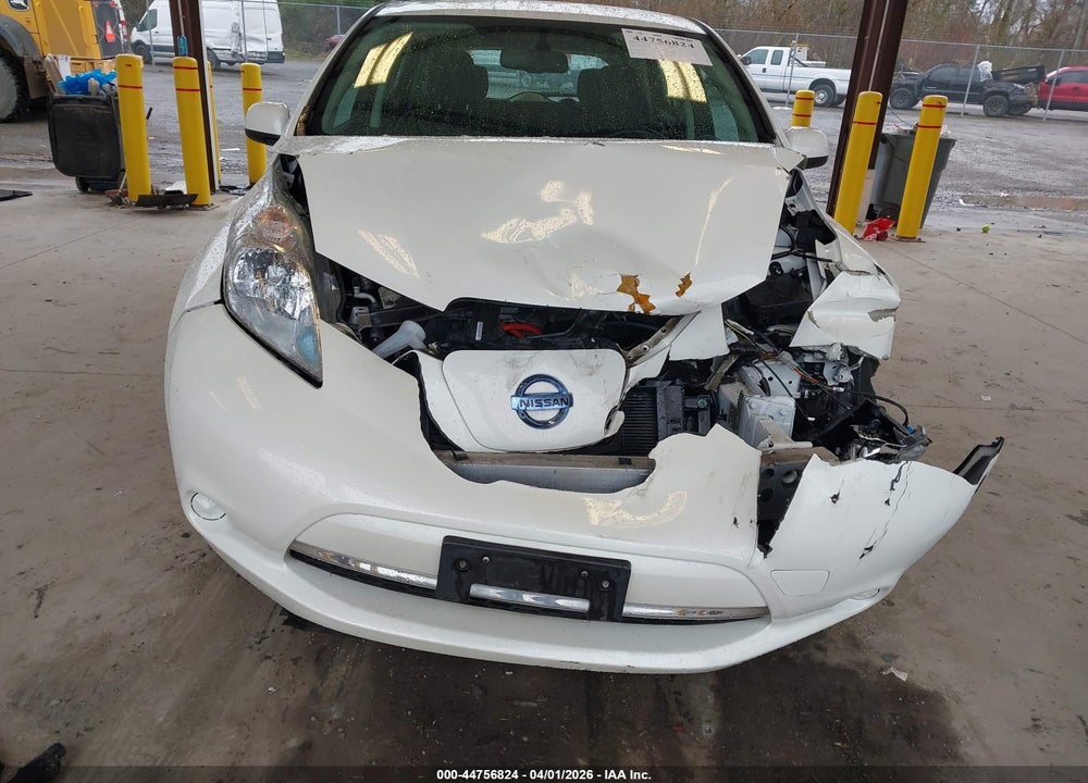 2016 NISSAN LEAF SV VIN: 1N4BZ0CPXGC307651