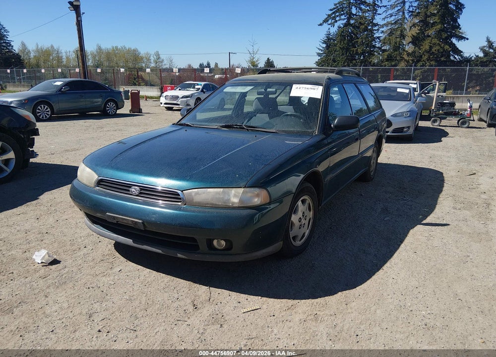 1997 SUBARU LEGACY L/POSTAL RIGHT-HAND DRIVE VIN: 4S3BK4356V6313303