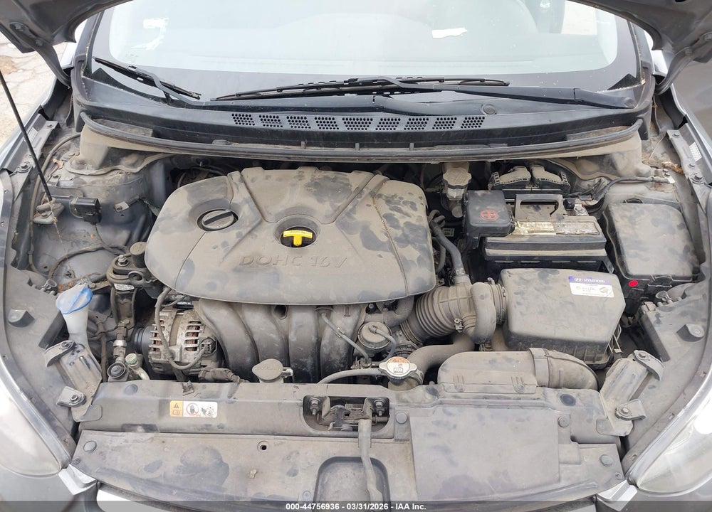 2016 HYUNDAI ELANTRA SE VIN: KMHDH4AE7GU619382