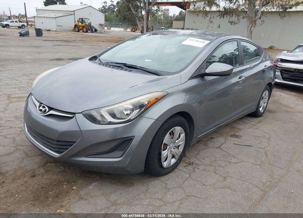 2016 HYUNDAI ELANTRA SE VIN: KMHDH4AE7GU619382