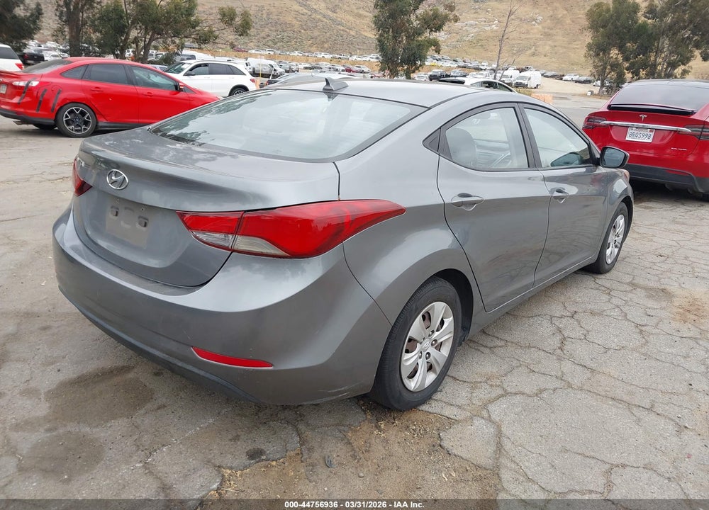 2016 HYUNDAI ELANTRA SE VIN: KMHDH4AE7GU619382