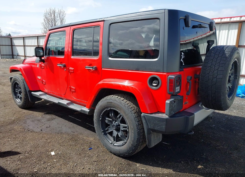 2013 JEEP WRANGLER UNLIMITED SAHARA VIN: 1C4BJWEGXDL561986