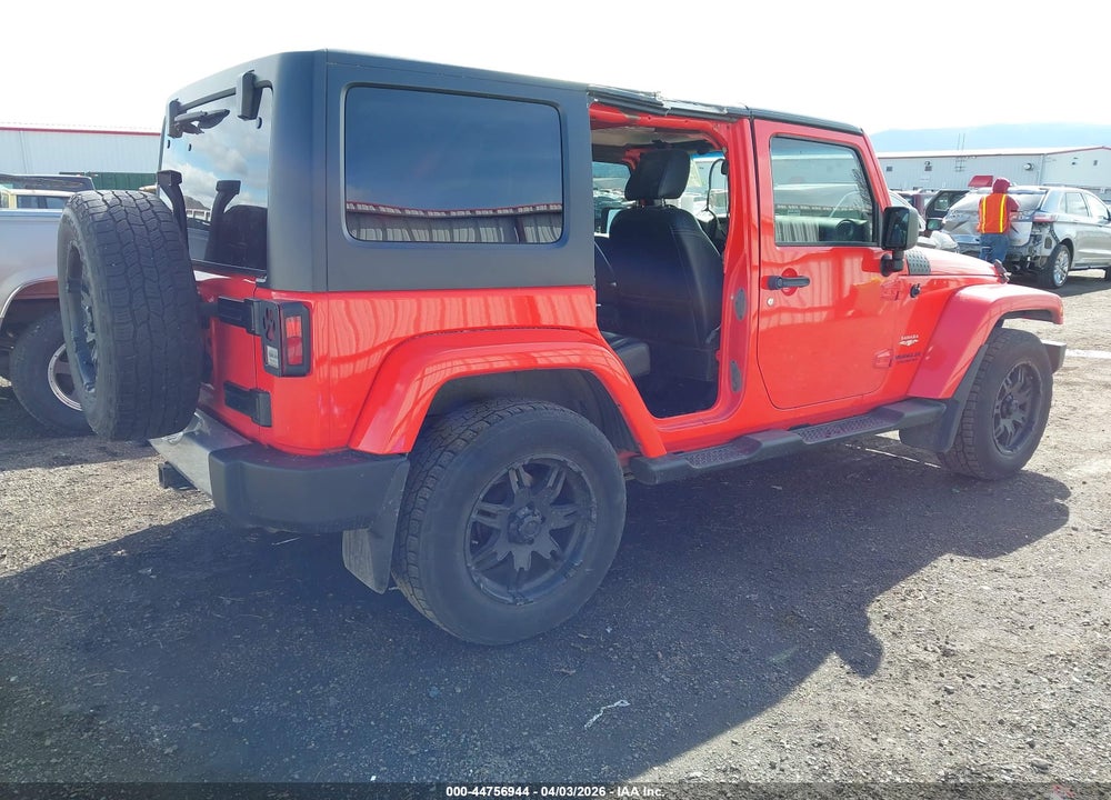 2013 JEEP WRANGLER UNLIMITED SAHARA VIN: 1C4BJWEGXDL561986