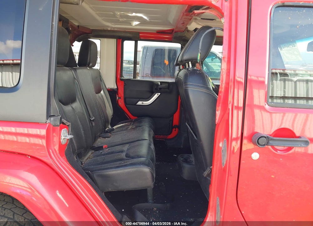 2013 JEEP WRANGLER UNLIMITED SAHARA VIN: 1C4BJWEGXDL561986