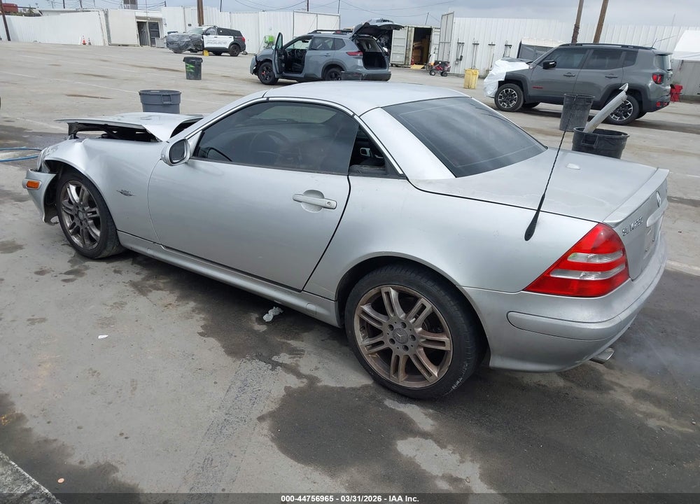 2004 MERCEDES-BENZ SLK 230 KOMPRESSOR VIN: WDBKK49F04F299220