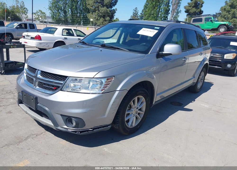 2015 DODGE JOURNEY SXT VIN: 3C4PDCBG8FT649460
