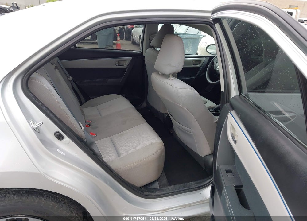 2016 TOYOTA COROLLA LE VIN: 2T1BURHE7GC563550