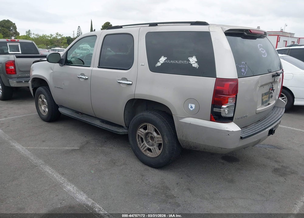 2007 CHEVROLET TAHOE LS VIN: 1GNFC13047J149946