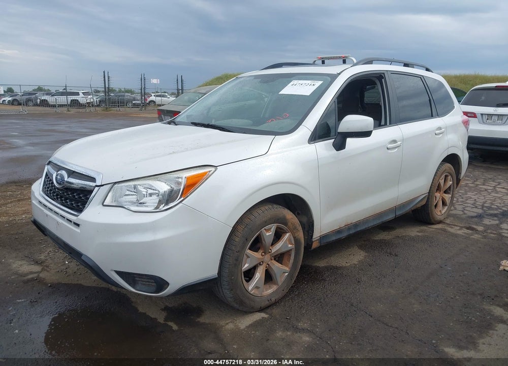 2015 SUBARU FORESTER 2.5I PREMIUM VIN: JF2SJAGC1FH589177