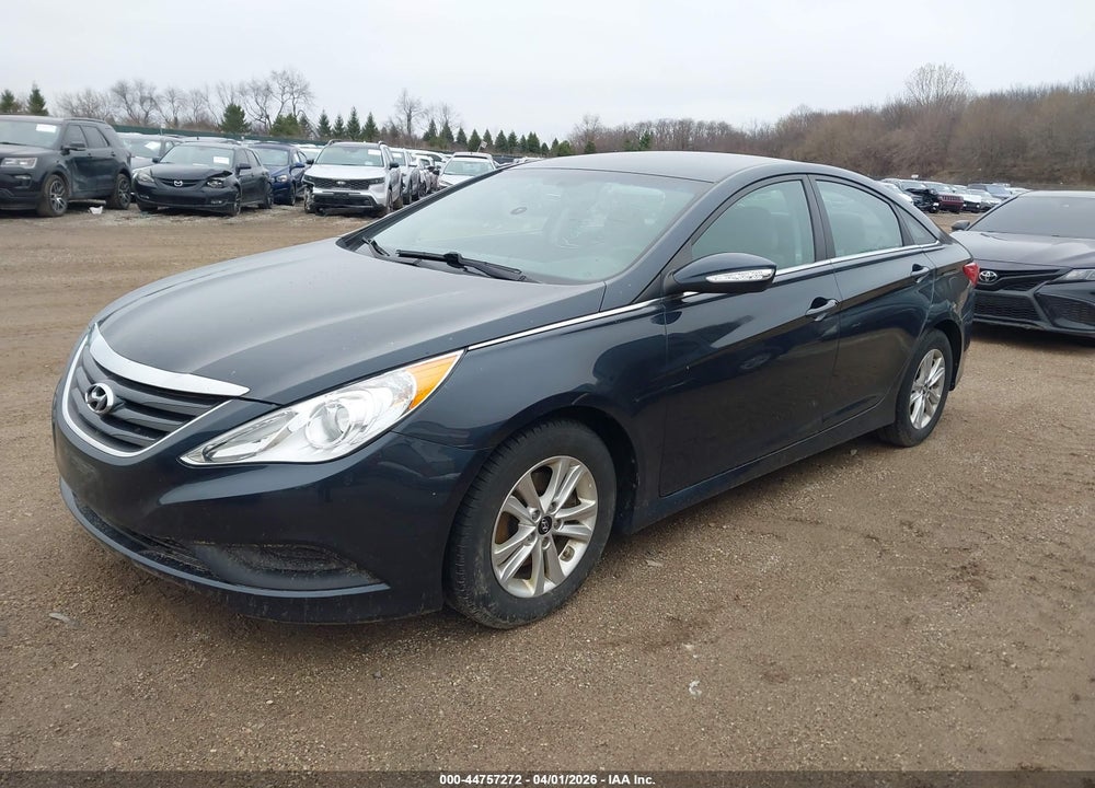 2014 HYUNDAI SONATA GLS VIN: 5NPEB4AC8EH825097