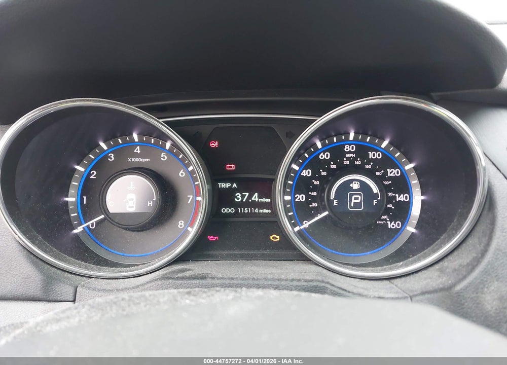 2014 HYUNDAI SONATA GLS VIN: 5NPEB4AC8EH825097