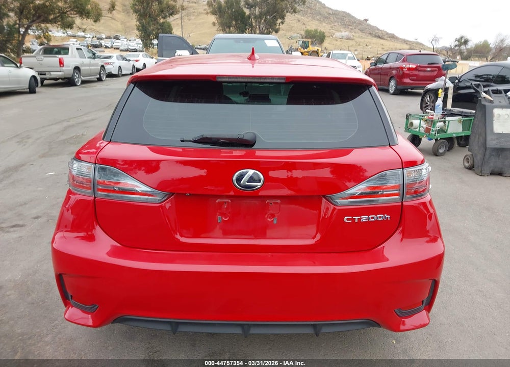 2014 LEXUS CT 200H VIN: JTHKD5BH5E2192801