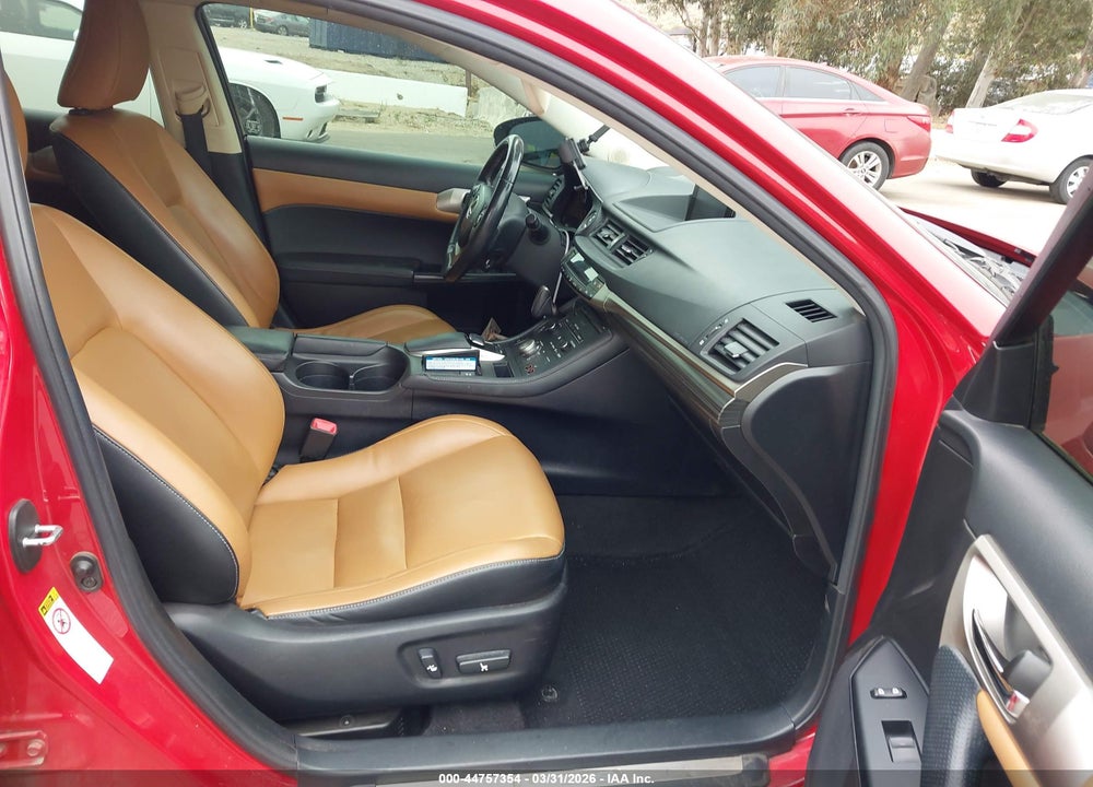 2014 LEXUS CT 200H VIN: JTHKD5BH5E2192801