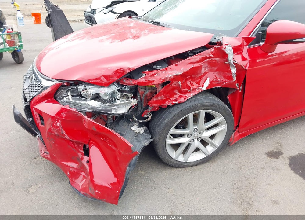 2014 LEXUS CT 200H VIN: JTHKD5BH5E2192801