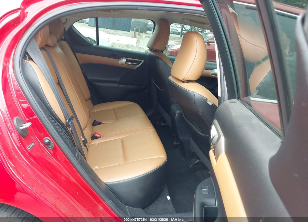 2014 LEXUS CT 200H VIN: JTHKD5BH5E2192801