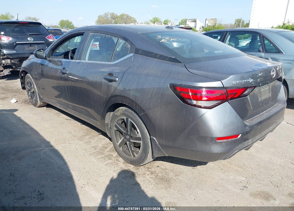 2025 NISSAN SENTRA SV VIN: 3N1AB8CV8SY406804