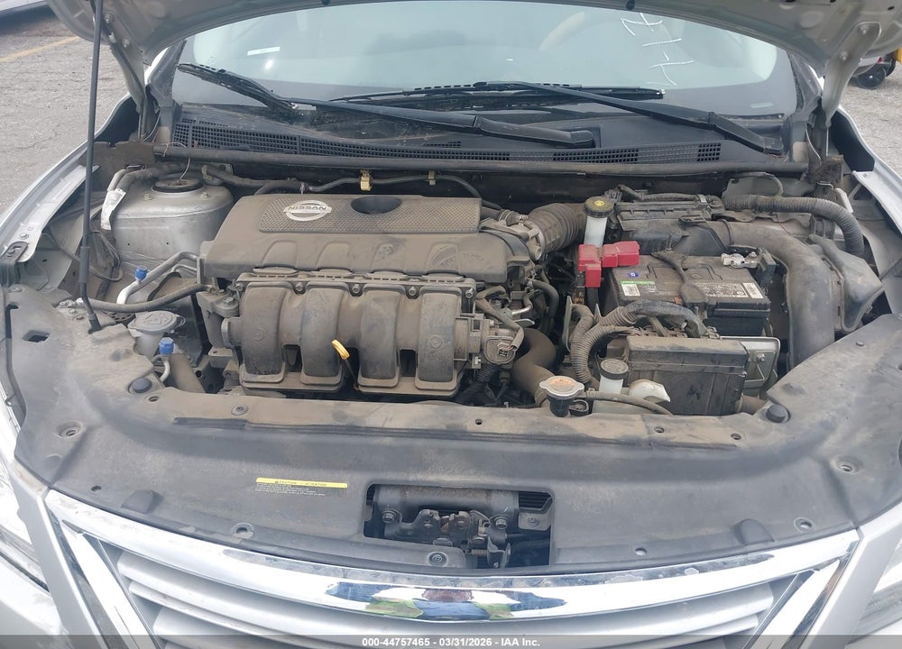2015 NISSAN SENTRA SV VIN: 3N1AB7APXFY281910