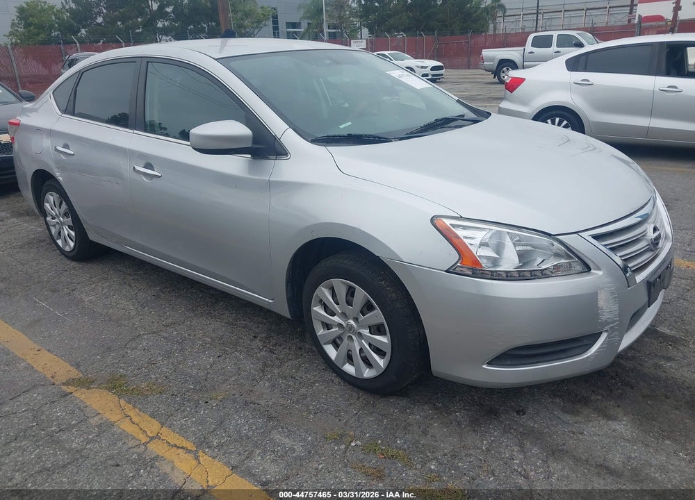 2015 NISSAN SENTRA SV VIN: 3N1AB7APXFY281910