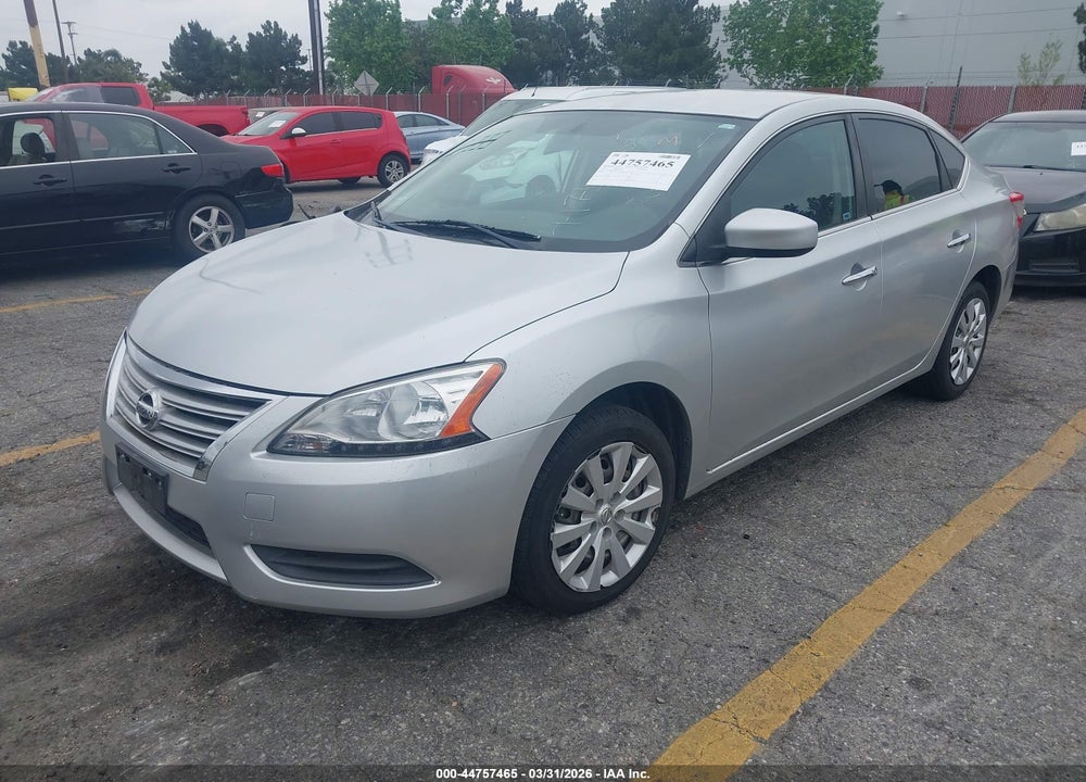 2015 NISSAN SENTRA SV VIN: 3N1AB7APXFY281910