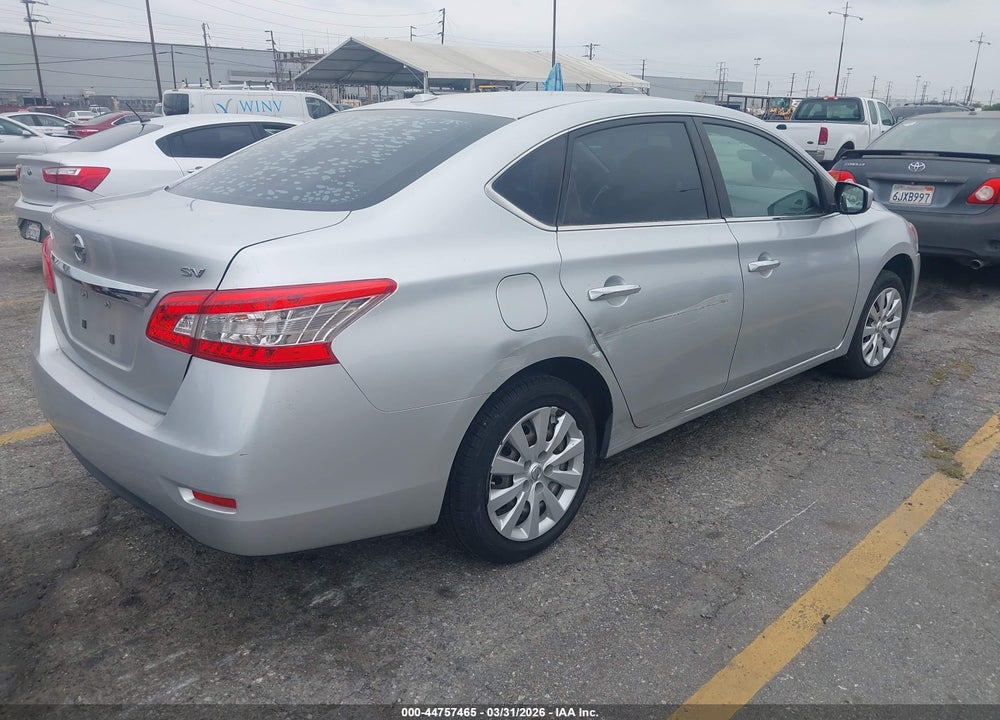 2015 NISSAN SENTRA SV VIN: 3N1AB7APXFY281910