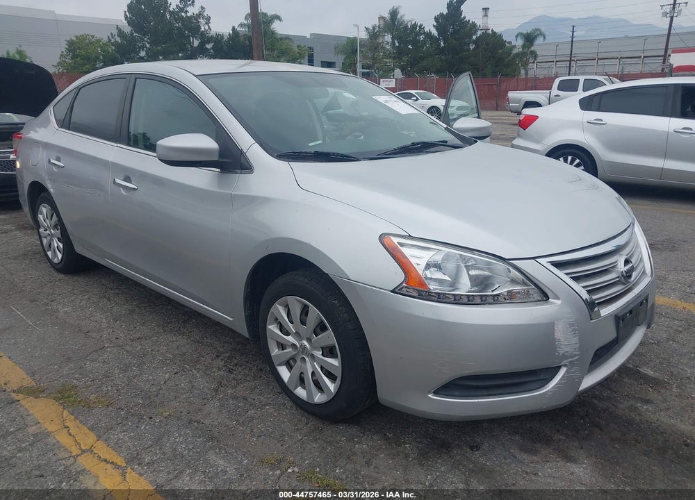 2015 NISSAN SENTRA SV VIN: 3N1AB7APXFY281910