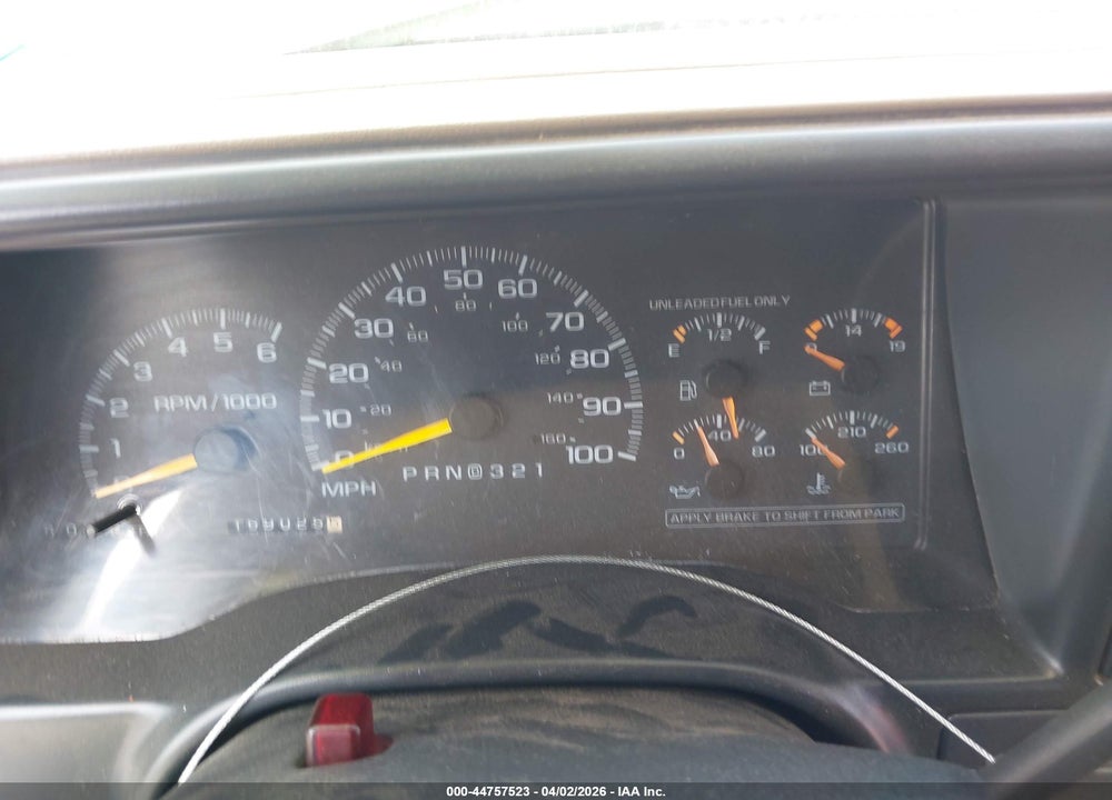 1998 GMC SIERRA 2500 HD SL VIN: 1GTGK29R4WE558919